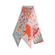 Pre-owned Silk scarves Hermès Vintage , Multicolor , Dames