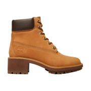 Waterdichte Leren Laarzen Kinsley Timberland , Brown , Dames