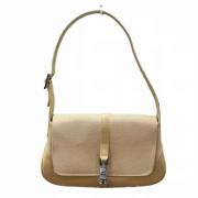 Pre-owned Canvas gucci-bags Gucci Vintage , Beige , Dames