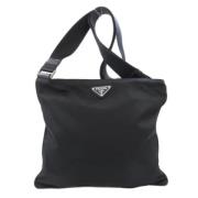 Pre-owned Nylon prada-bags Prada Vintage , Black , Dames