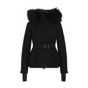 Zwarte jas voor vrouwen Aw24 Moncler , Black , Dames