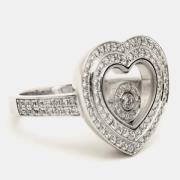 Pre-owned Metal rings Chopard Pre-owned , White , Dames