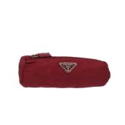 Pre-owned Nylon prada-bags Prada Vintage , Red , Dames