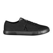 Sportieve Zwarte Sneakers met Contrastdetails Calvin Klein , Black , H...