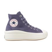 Hoge Top Sneakers Move Stijl Converse , Purple , Dames