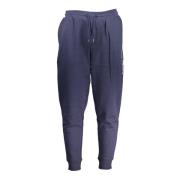 Blauwe Herenbroek 5-Pocket Stijl Tommy Hilfiger , Blue , Heren