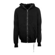 Hoodie met rits Rick Owens , Black , Heren