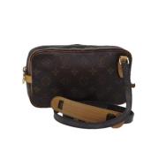 Pre-owned Canvas louis-vuitton-bags Louis Vuitton Vintage , Brown , Da...