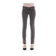 Vintage Stijl Jeans met Logo Details Jacob Cohën , Gray , Dames