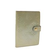 Pre-owned Leather wallets Louis Vuitton Vintage , Beige , Dames