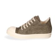 Vintage hoge sneaker met haaienzool Rick Owens , Green , Heren