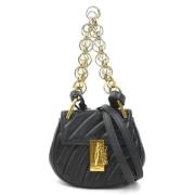 Pre-owned Leather shoulder-bags Chloé Pre-owned , Black , Dames