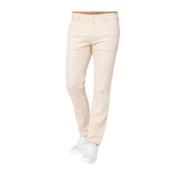 Lichte beige katoenen canvas Bard jeans Jacob Cohën , Beige , Heren