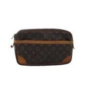 Pre-owned Canvas louis-vuitton-bags Louis Vuitton Vintage , Brown , Da...