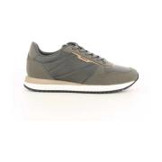 Heren Khaki KAI Runn Sneakers Hugo Boss , Green , Heren