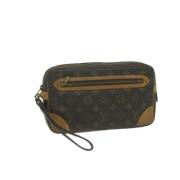 Pre-owned Canvas louis-vuitton-bags Louis Vuitton Vintage , Brown , Da...