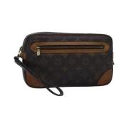 Pre-owned Canvas louis-vuitton-bags Louis Vuitton Vintage , Brown , Da...