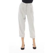 Broek met voorzakken en achterzakken Alpha Studio , Gray , Dames