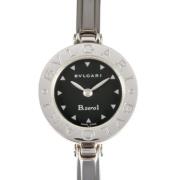 Pre-owned Stainless Steel watches Bvlgari Vintage , Black , Dames