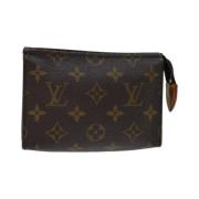 Pre-owned Canvas louis-vuitton-bags Louis Vuitton Vintage , Brown , Da...