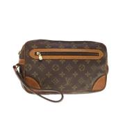 Pre-owned Canvas louis-vuitton-bags Louis Vuitton Vintage , Brown , Da...