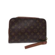 Pre-owned Canvas louis-vuitton-bags Louis Vuitton Vintage , Brown , Da...