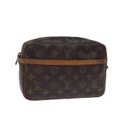 Pre-owned Canvas louis-vuitton-bags Louis Vuitton Vintage , Brown , Da...