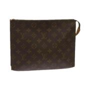 Pre-owned Canvas louis-vuitton-bags Louis Vuitton Vintage , Brown , Da...