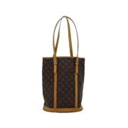 Pre-owned Canvas louis-vuitton-bags Louis Vuitton Vintage , Brown , Da...