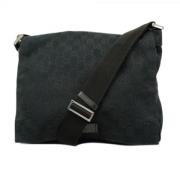 Pre-owned Canvas gucci-bags Gucci Vintage , Black , Dames