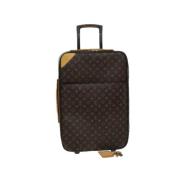 Pre-owned Canvas louis-vuitton-bags Louis Vuitton Vintage , Brown , Da...