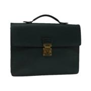 Pre-owned Leather louis-vuitton-bags Louis Vuitton Vintage , Black , D...