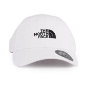 Witte Baseballpet Glad Materiaal The North Face , White , Heren