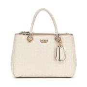 Grote Dames Handtas Stijlvol Guess , Beige , Dames