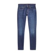 Blauwe Skinny Jeans Ralph Lauren , Blue , Dames