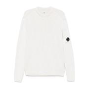 Gebreide Pullover M12 Stijl C.p. Company , White , Heren