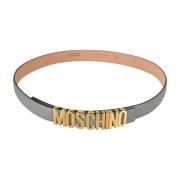 Stijlvolle Riemencollectie Moschino , Gray , Dames