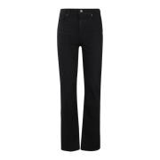 Klassieke Denim Jeans Paige , Black , Dames