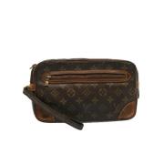 Pre-owned Canvas louis-vuitton-bags Louis Vuitton Vintage , Brown , Da...