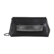 Stijlvolle Crossbody Tas in XS Formaat Orciani , Black , Dames