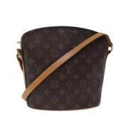 Pre-owned Canvas louis-vuitton-bags Louis Vuitton Vintage , Brown , Da...