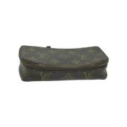 Pre-owned Canvas louis-vuitton-bags Louis Vuitton Vintage , Green , Da...