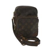 Pre-owned Canvas louis-vuitton-bags Louis Vuitton Vintage , Brown , Da...