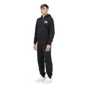 Zwarte Squad Trainingspak Herfst Winter Puma , Black , Heren