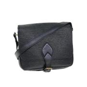 Pre-owned Leather louis-vuitton-bags Louis Vuitton Vintage , Black , D...