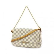 Pre-owned Canvas louis-vuitton-bags Louis Vuitton Vintage , White , Da...