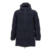 Heren Zwarte Parka Jas Herno , Black , Heren