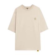 Jersey T-shirt Unisex Crème Stijl 013 A Paper Kid , Beige , Heren