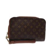 Pre-owned Canvas louis-vuitton-bags Louis Vuitton Vintage , Brown , Da...