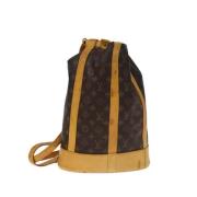 Pre-owned Canvas louis-vuitton-bags Louis Vuitton Vintage , Brown , Da...